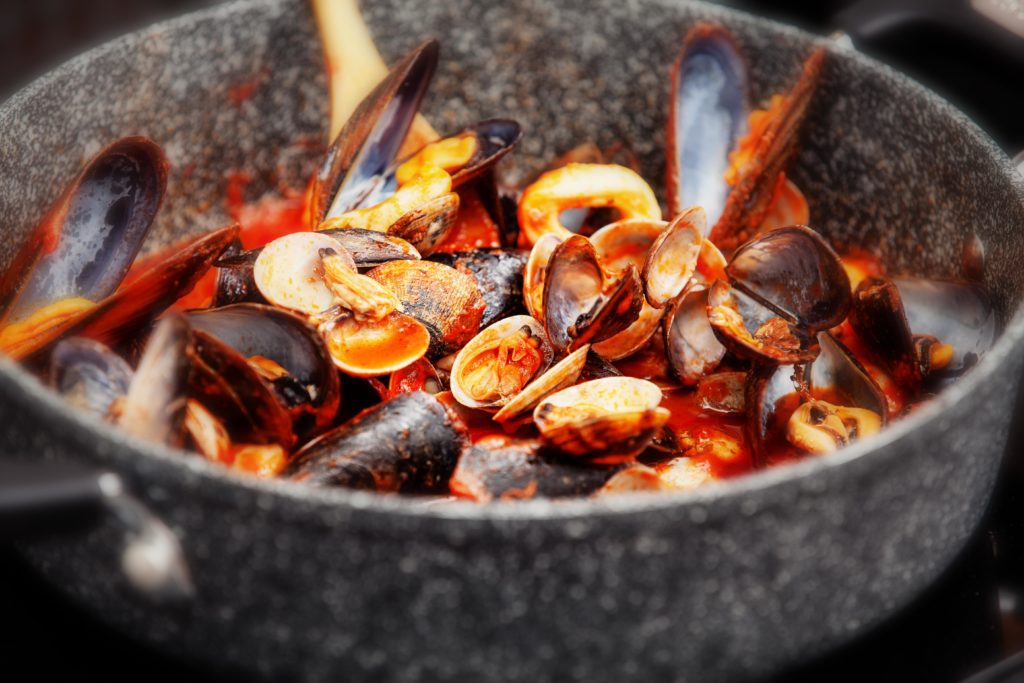 Tagliolini ai frutti di mare