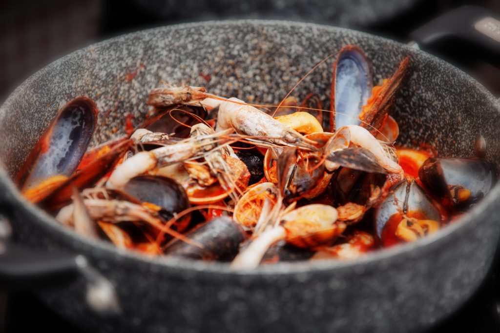 Tagliolini ai frutti di mare