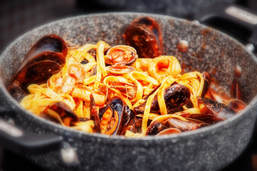 Tagliolini ai frutti di mare