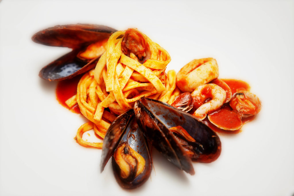 Tagliolini ai frutti di mare