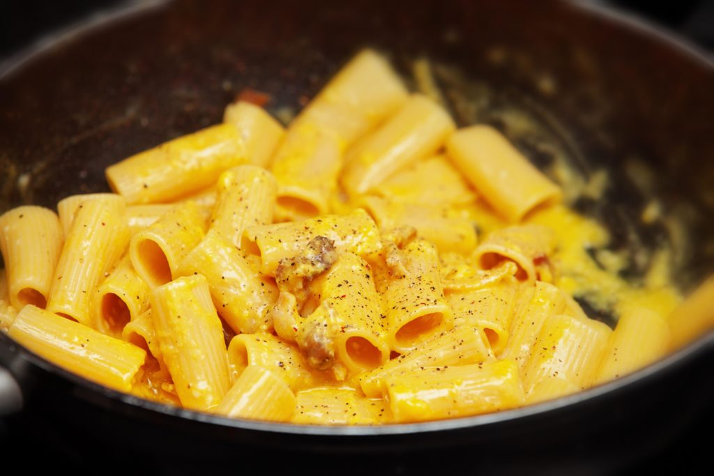 Rigatoni alla carbonara