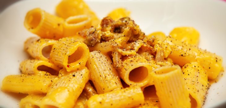 Rigatoni alla carbonara