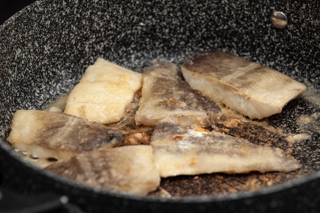 Filetto di baccalà al limone