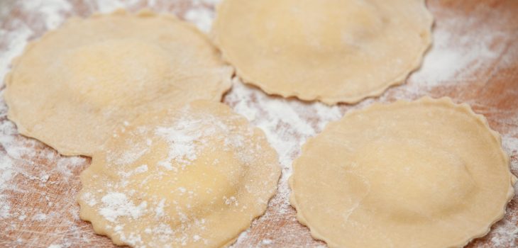 Ravioli al pesce spada fatti in casa - Padelle Volanti