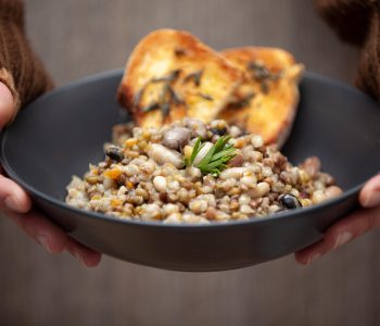 Zuppa di legumi e cereali - Padelle Volanti