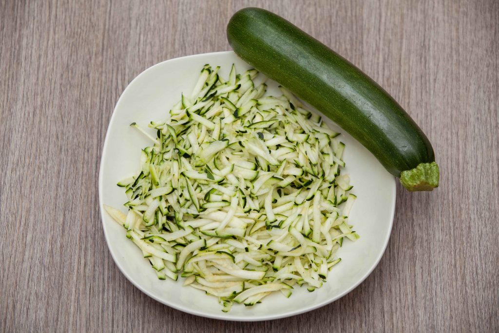 Ravioli di ricotta con gamberi e zucchine - Padelle Volanti