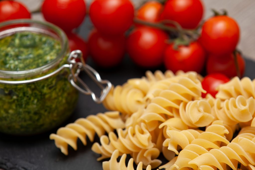 Fusilli al pesto di rucola - Padelle Volanti