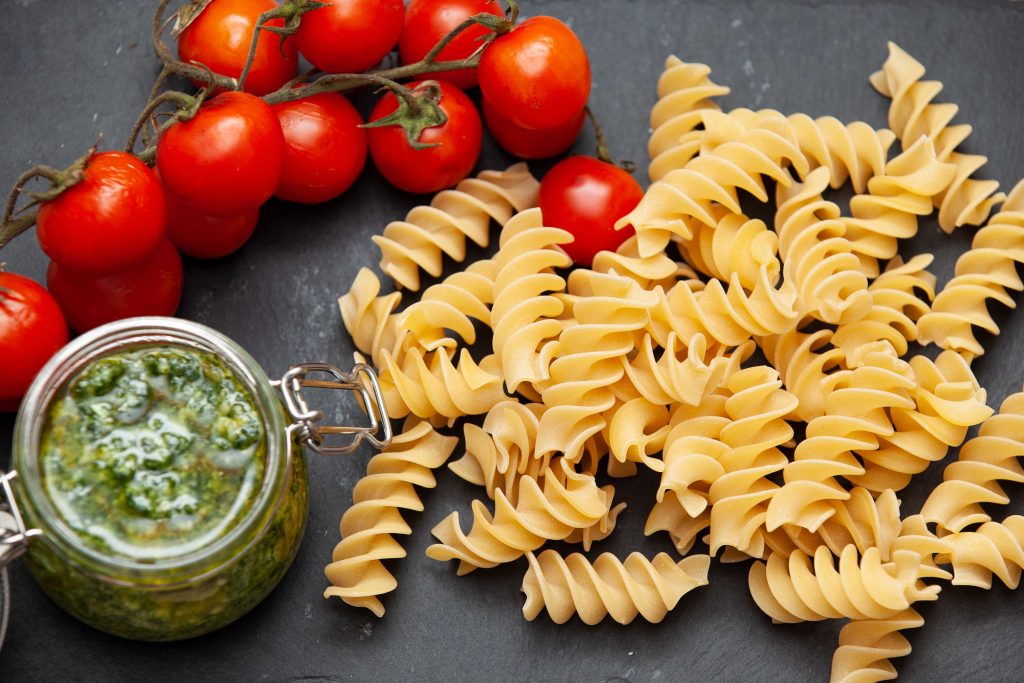 Fusilli al pesto di rucola - Padelle Volanti