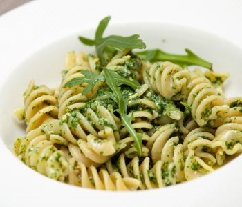 Fusilli al pesto di rucola - Padelle Volanti