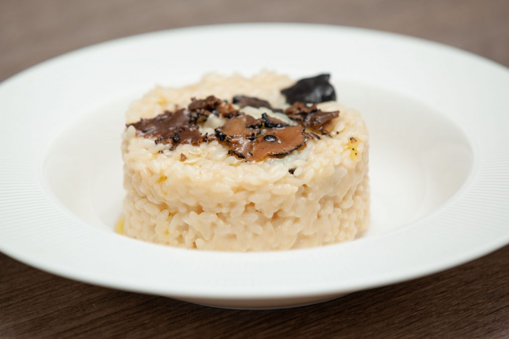 Risotto al prosecco e tartufo nero - Padelle Volanti