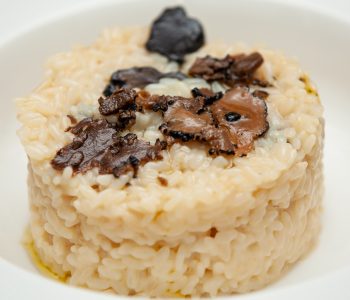 Risotto al prosecco e tartufo nero - Padelle Volanti