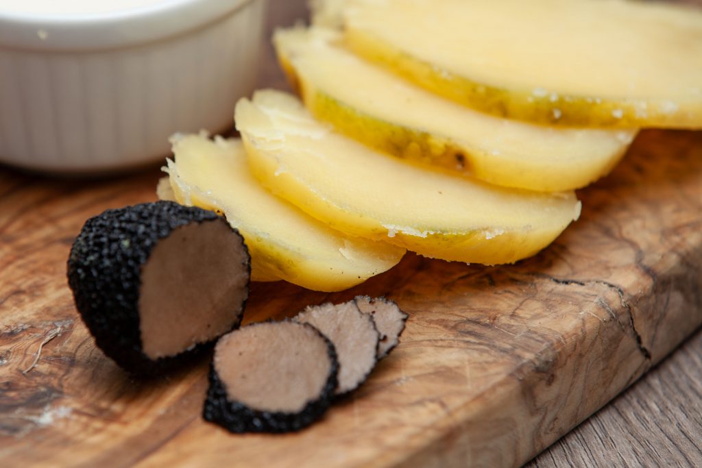 Purè di patate con tartufo nero - Padelle Volanti