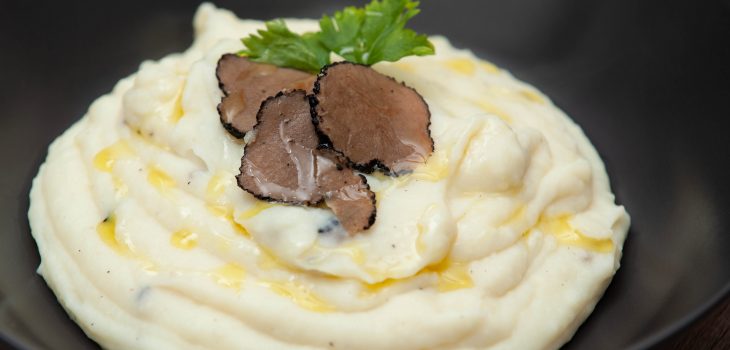 Purè di patate con tartufo nero - Padelle Volanti