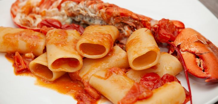 Paccheri all'astice - Padelle Volanti